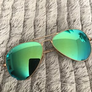 Ray Ban Aviator Flash Lenses